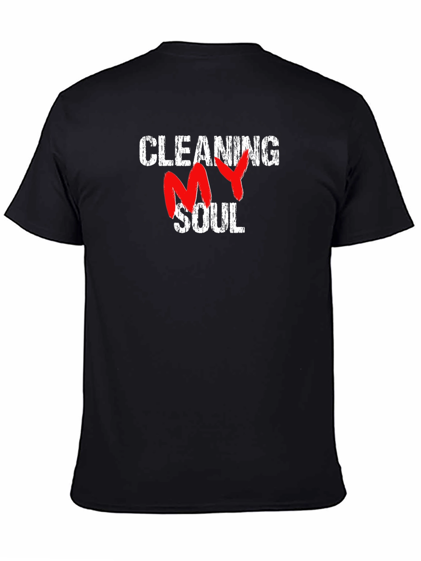 Cleaning My Soul T-Shirt - Grunge Style
