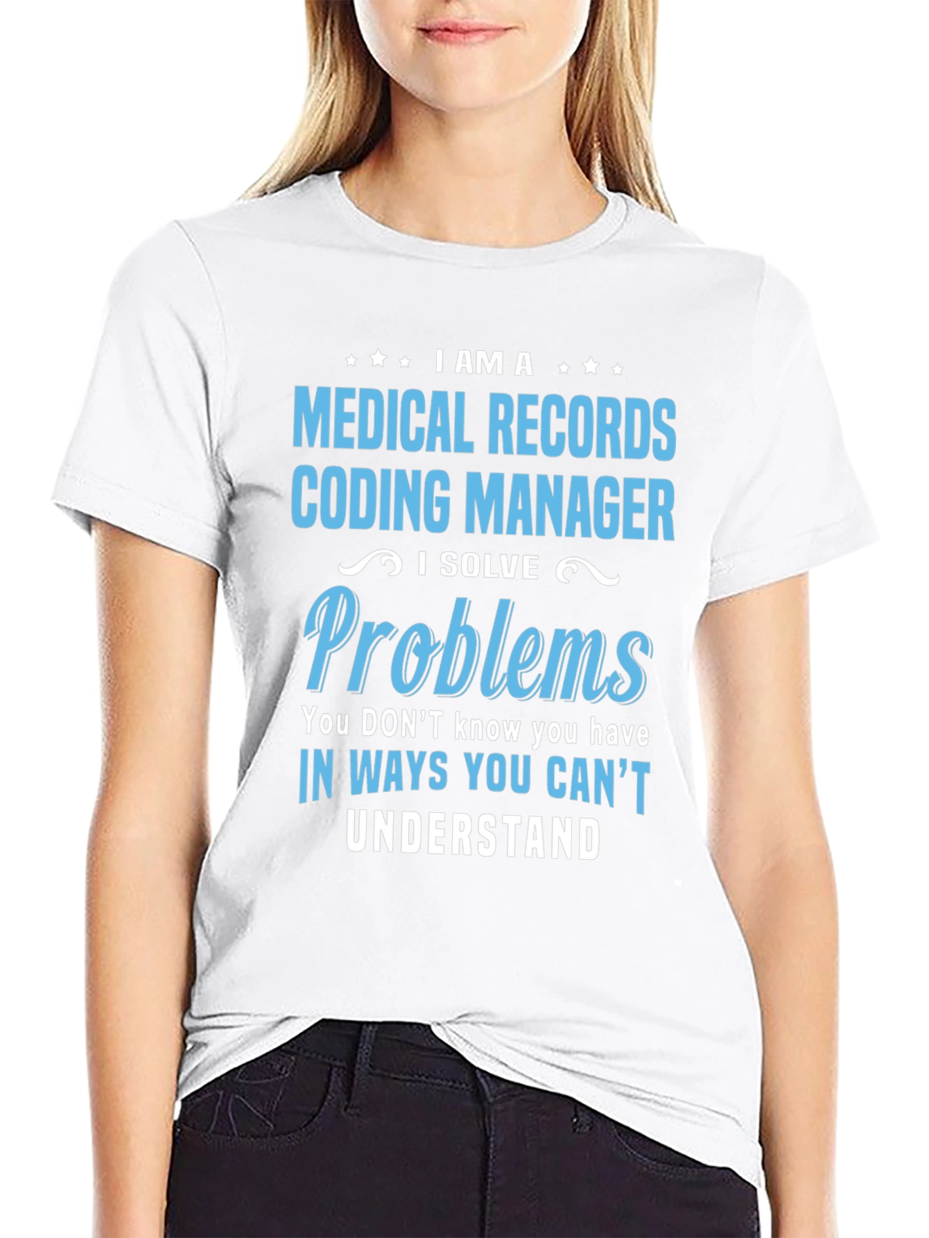 Medical Records Coding Manager Graphic Tee