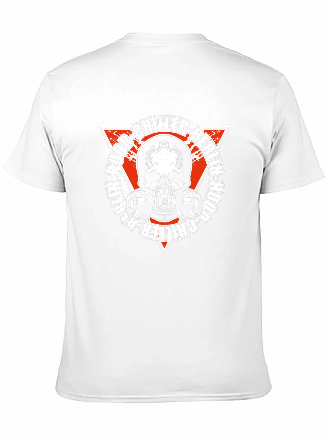 Berlin Hood Chiller Skull Graphic Tee