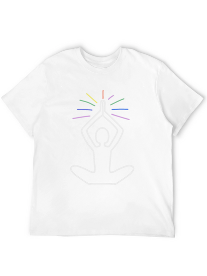 Yoga Pose Graphic Print Tee