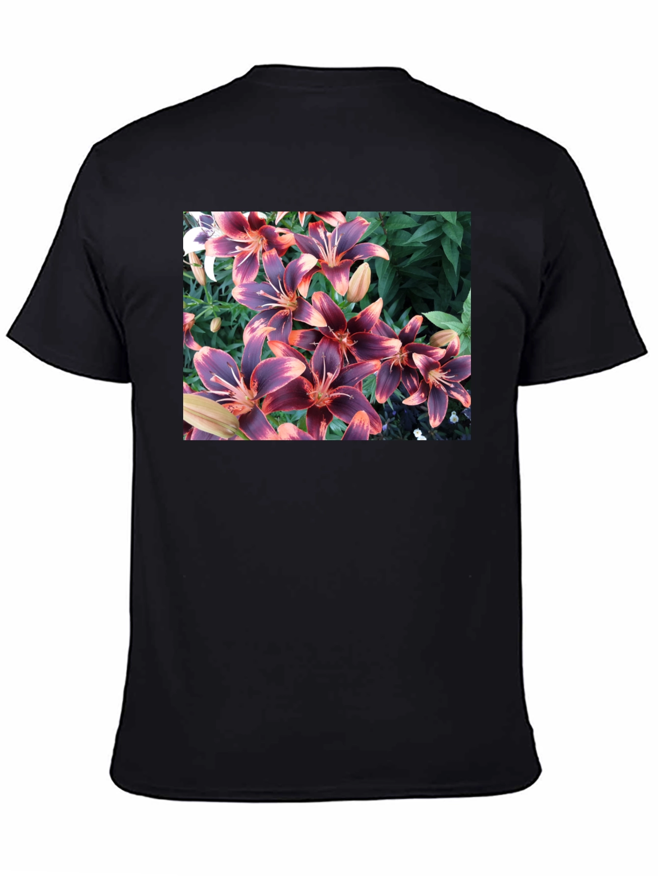 Floral T-Shirt - Unique Lily Design