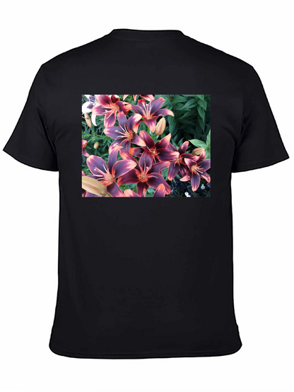 Floral T-Shirt - Unique Lily Design