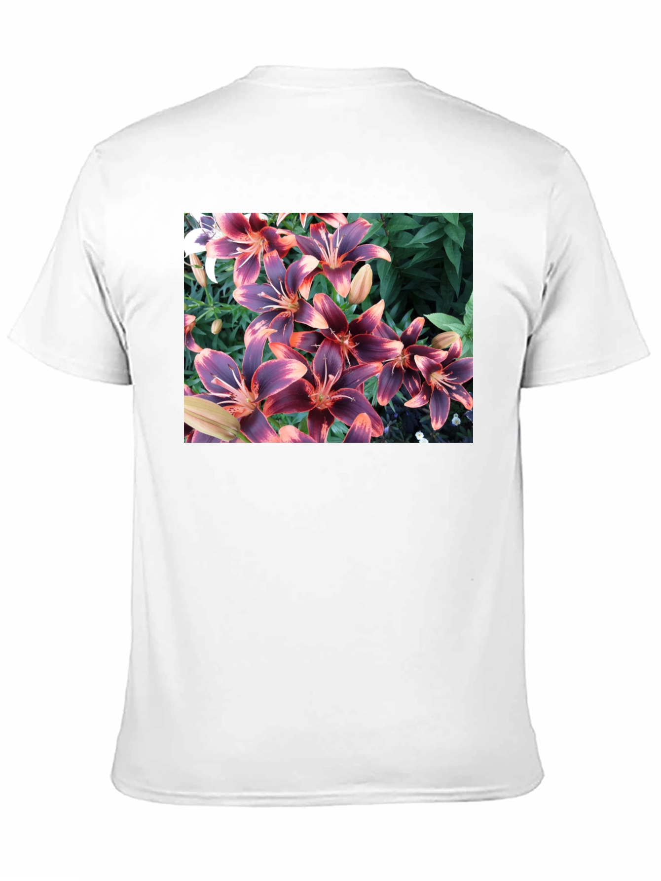 Floral T-Shirt - Unique Lily Design