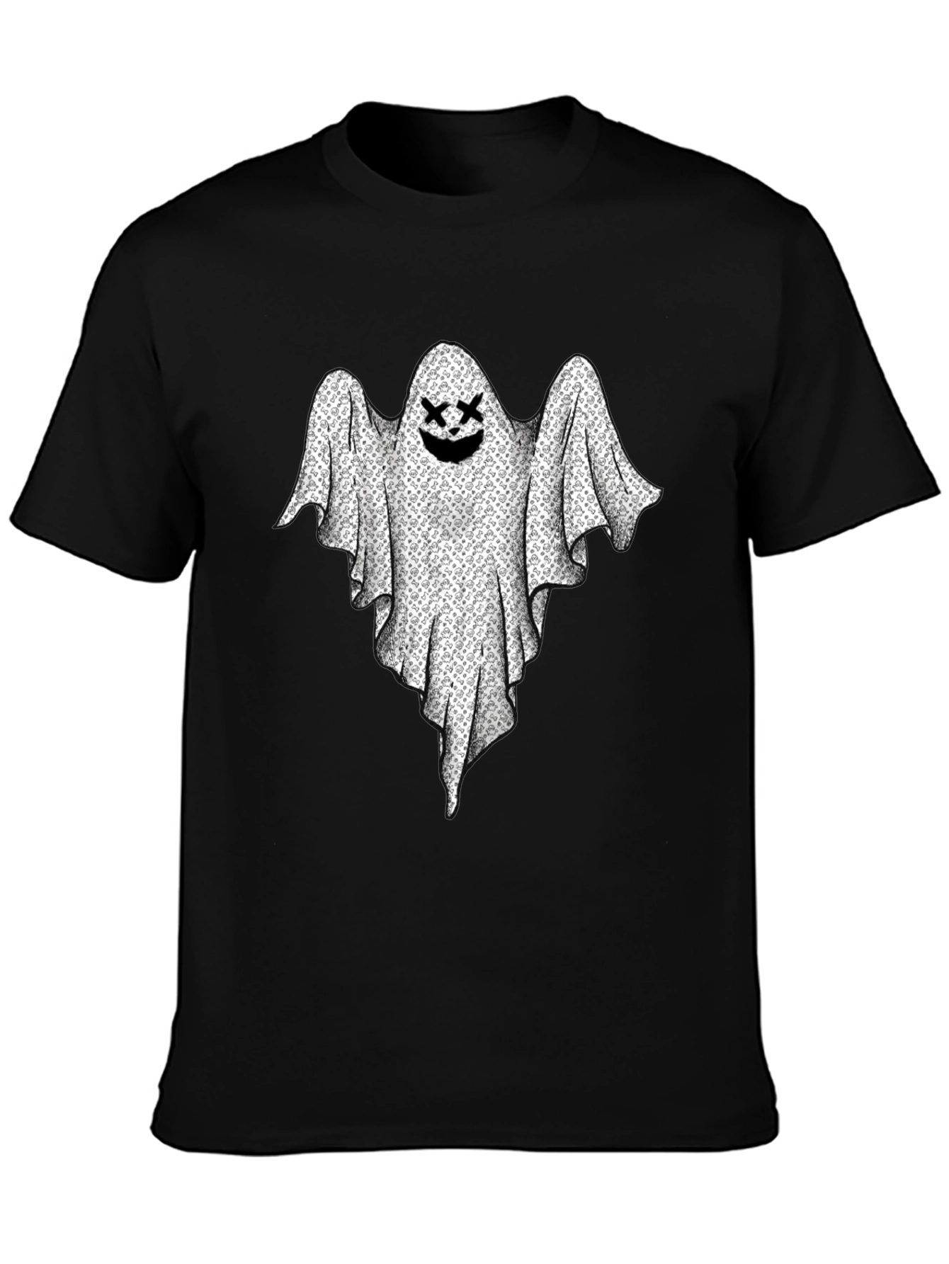 Ghost Graphic Black T-Shirt