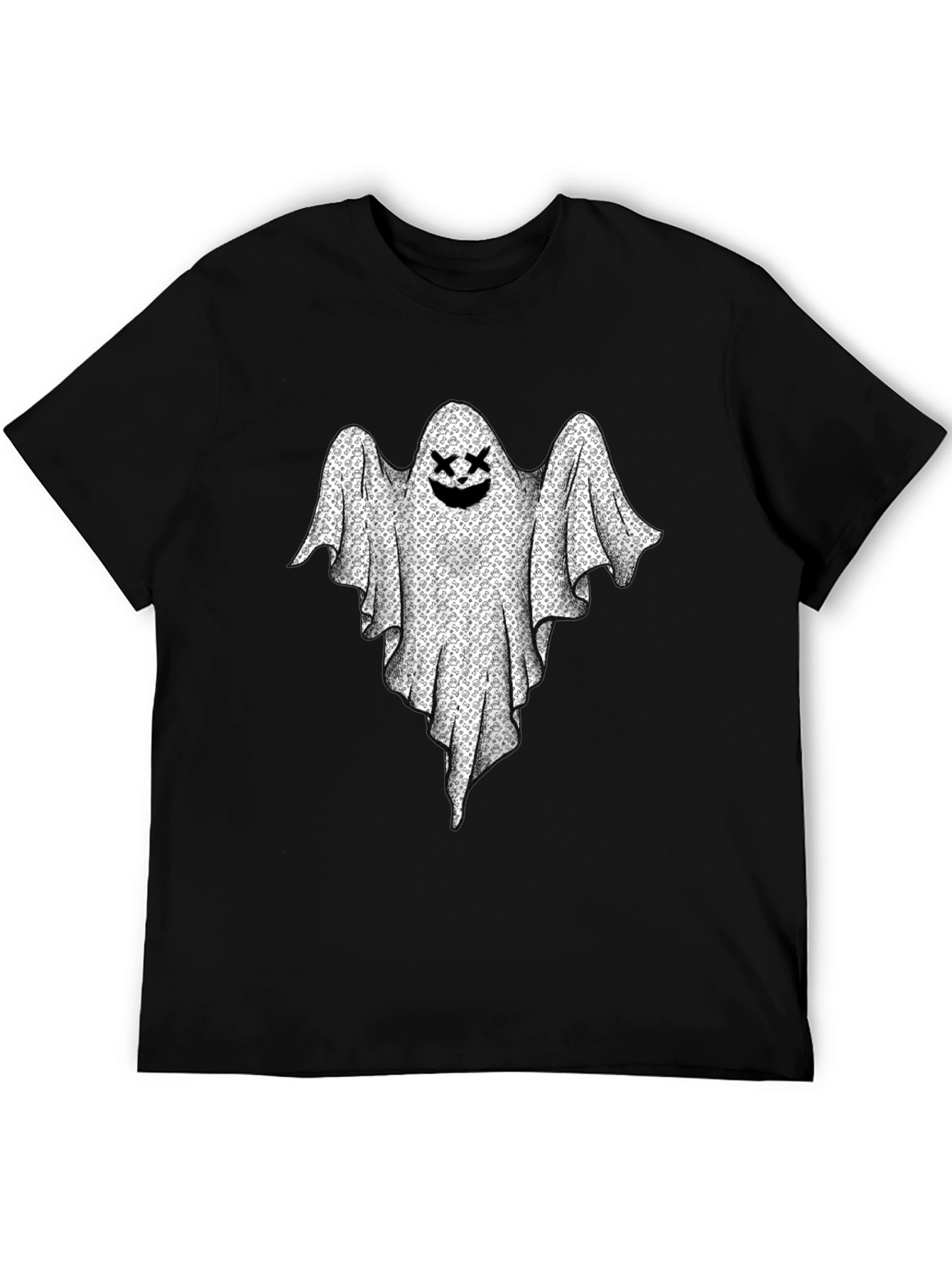 Ghost Graphic Black T-Shirt