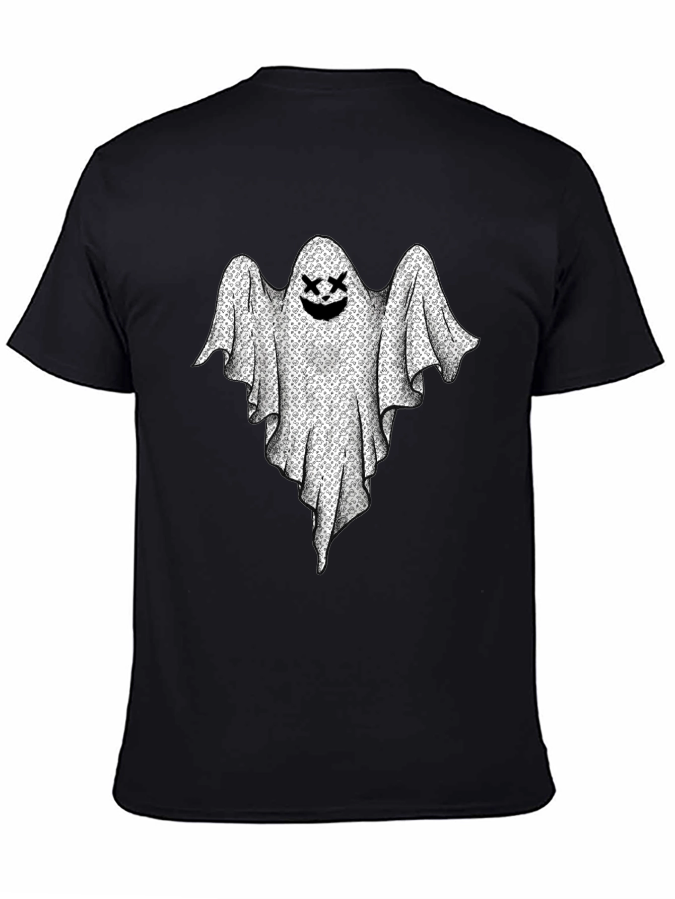 Ghost Graphic Black T-Shirt