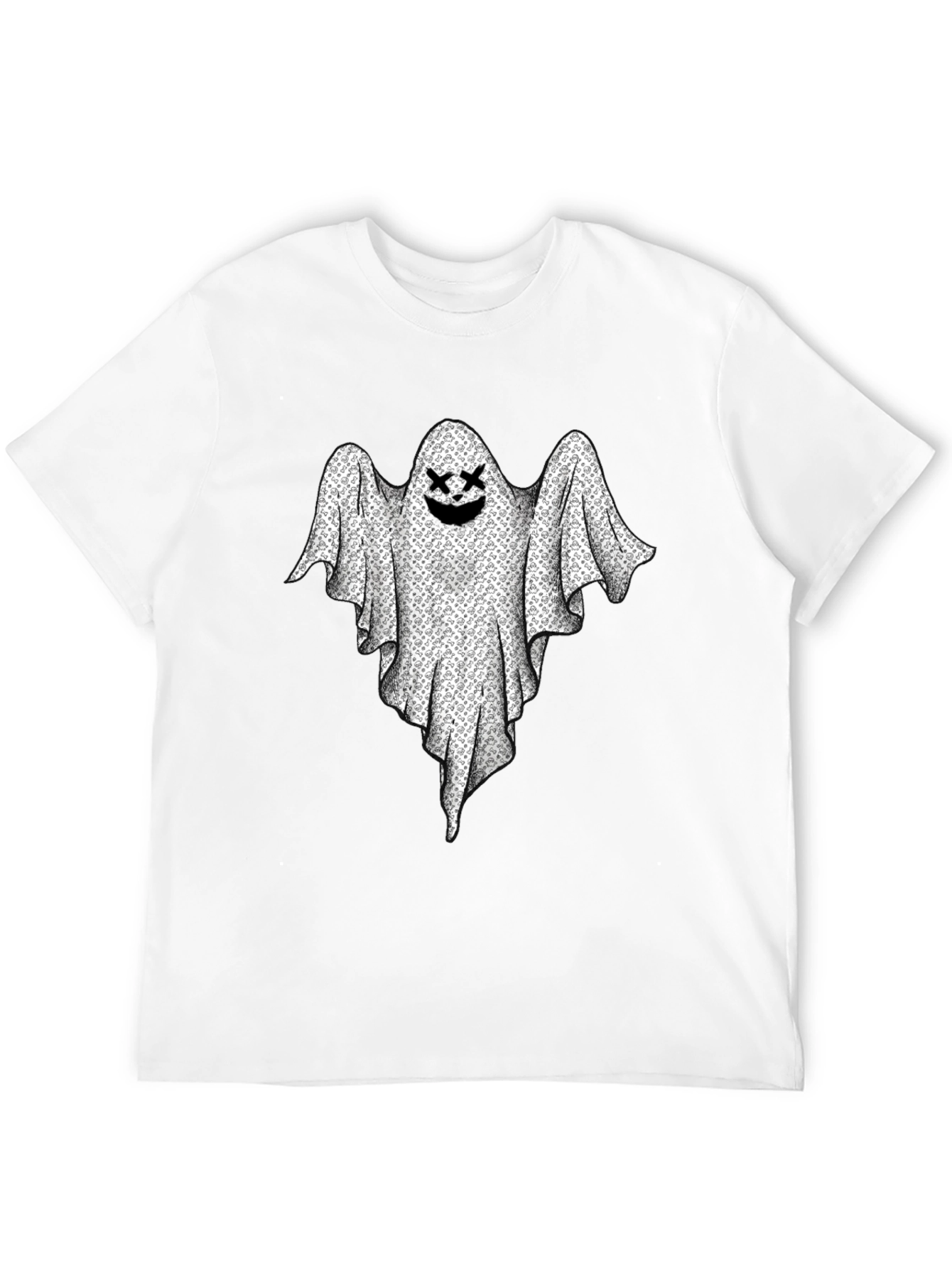 Ghost Graphic Black T-Shirt