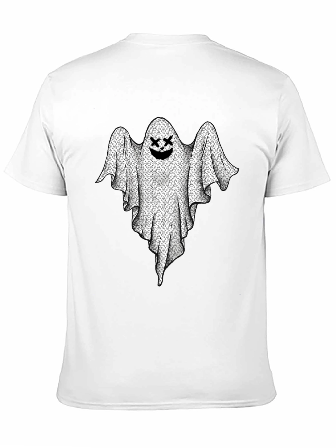 Ghost Graphic Black T-Shirt
