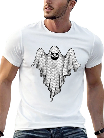 Ghost Graphic Black T-Shirt