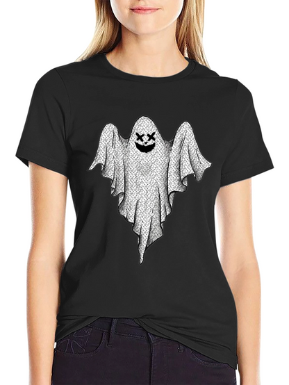 Ghost Graphic Black T-Shirt