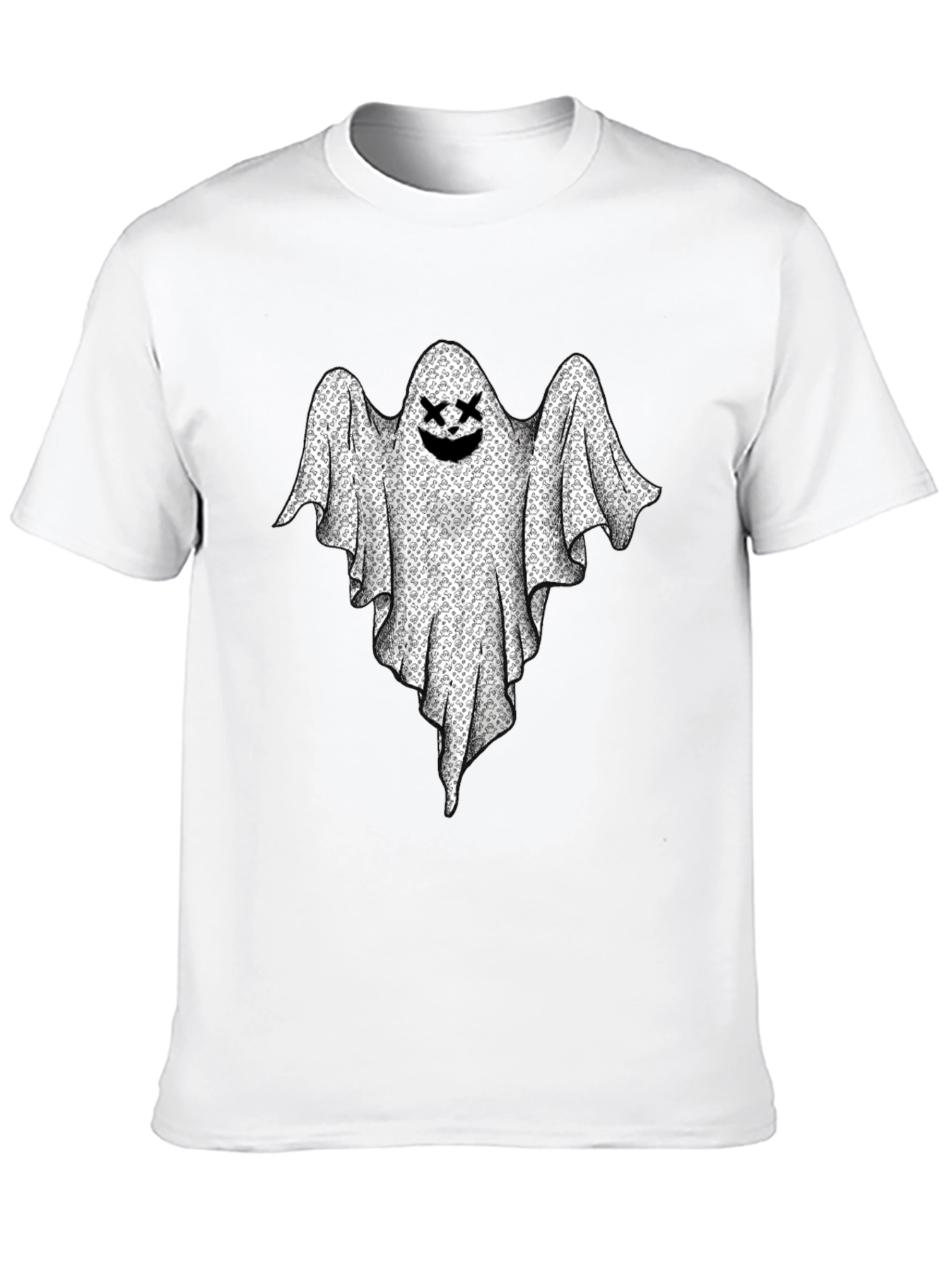 Ghost Graphic Black T-Shirt