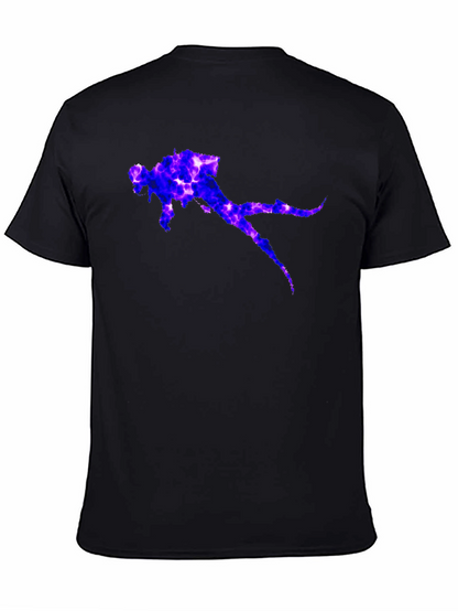 Diver Graphic T-Shirt - Black Casual Tee