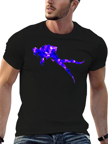 Diver Graphic T-Shirt - Black Casual Tee