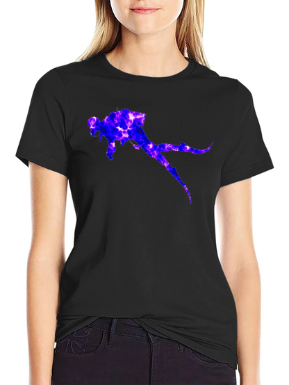 Diver Graphic T-Shirt - Black Casual Tee