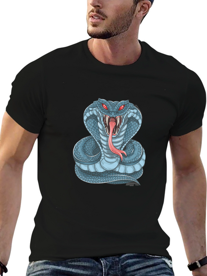 Cobra Graphic Tee - Mens Black T-Shirt
