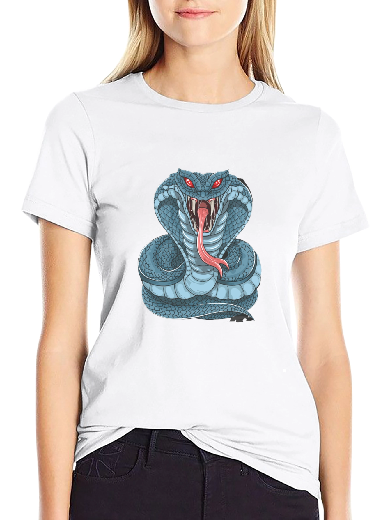 Cobra Graphic Tee - Mens Black T-Shirt