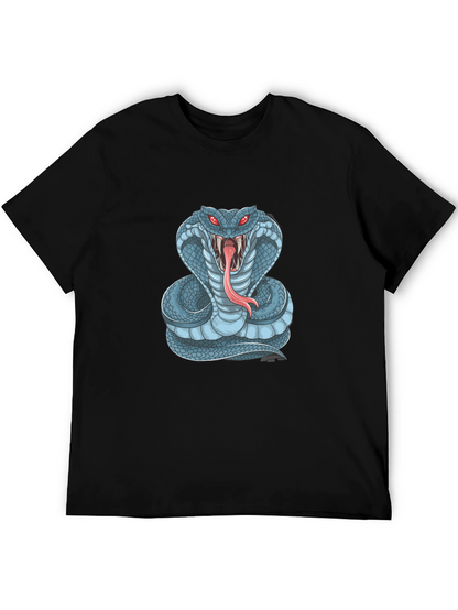 Cobra Graphic Tee - Mens Black T-Shirt