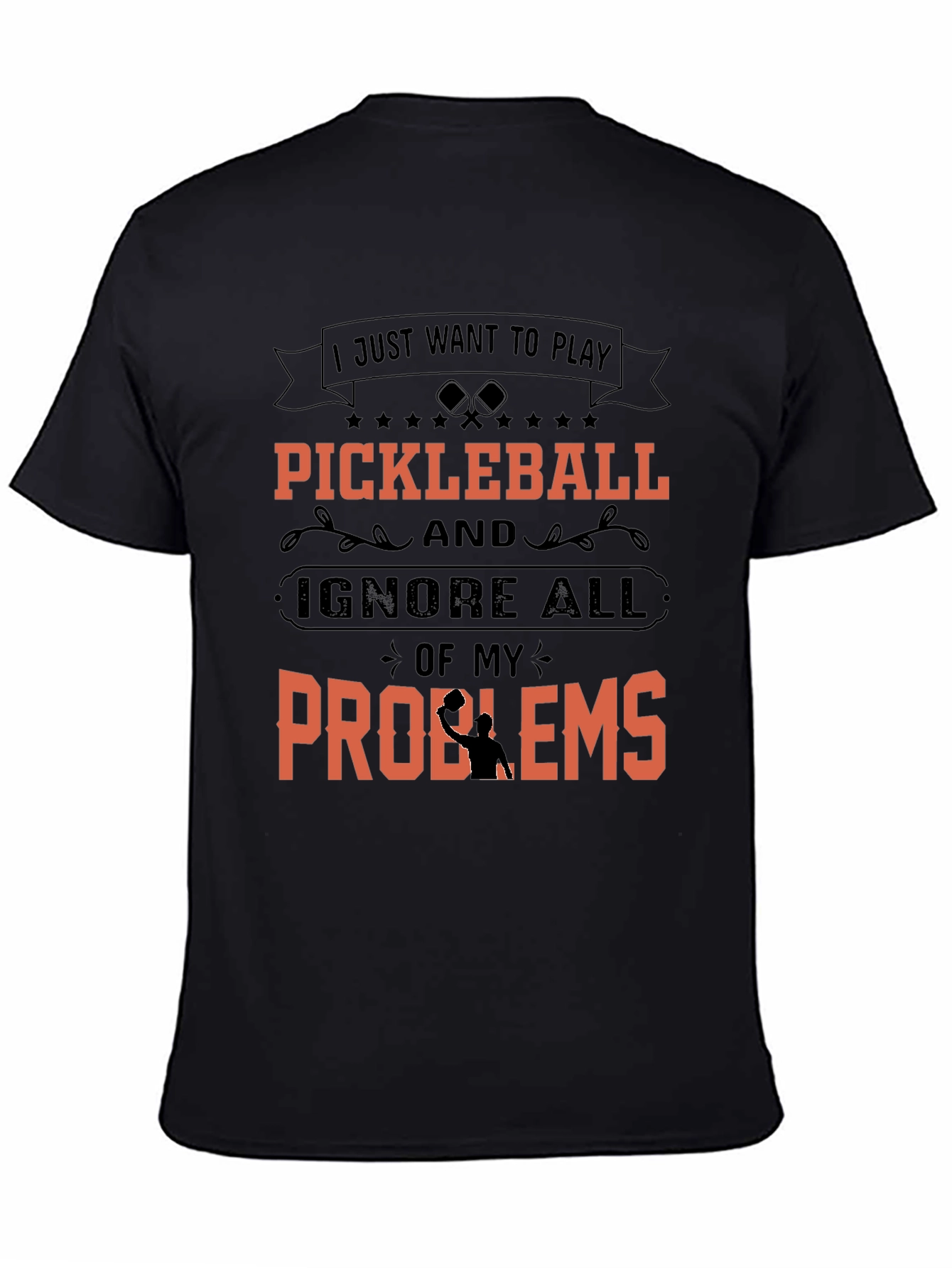 Pickleball Player Graphic Tee