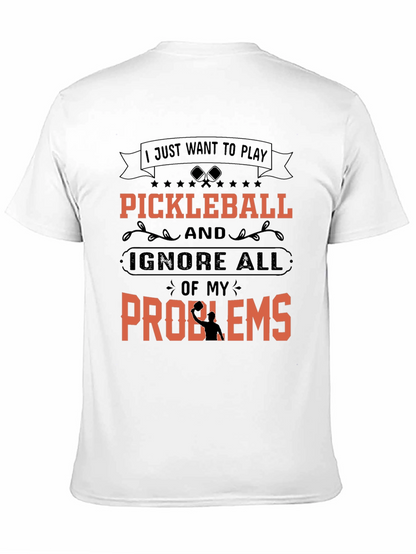 Pickleball Player Graphic Tee