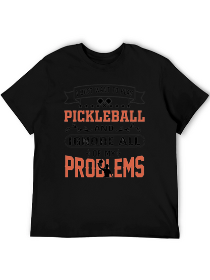 Pickleball Player Graphic Tee