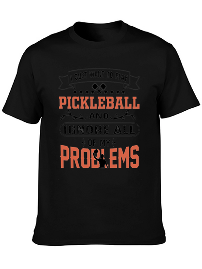 Pickleball Player Graphic Tee