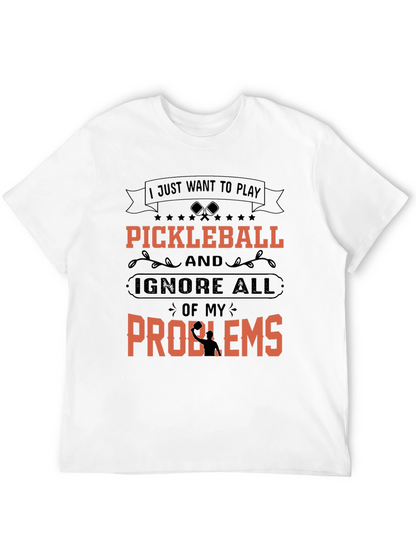 Pickleball Player Graphic Tee