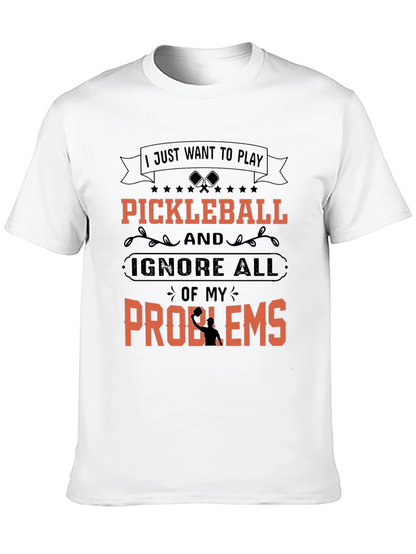 Pickleball Player Graphic Tee