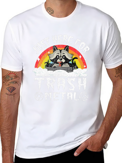 Trash Metal Raccoon T-Shirt
