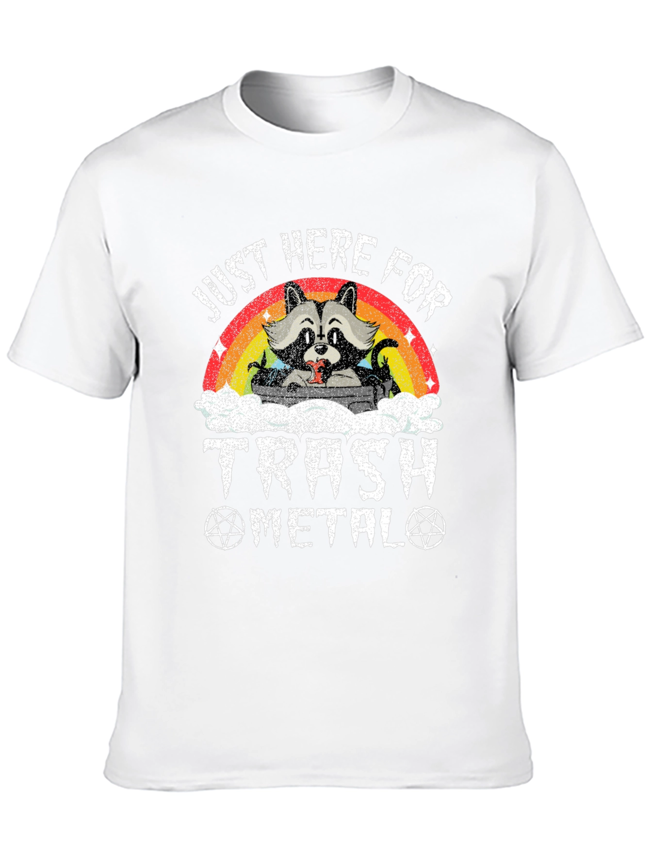 Trash Metal Raccoon T-Shirt