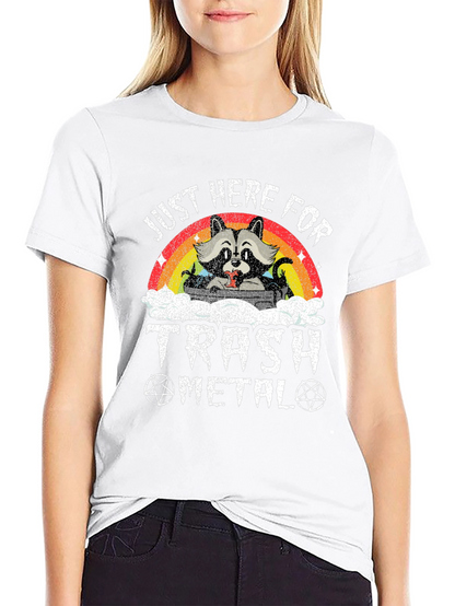 Trash Metal Raccoon T-Shirt