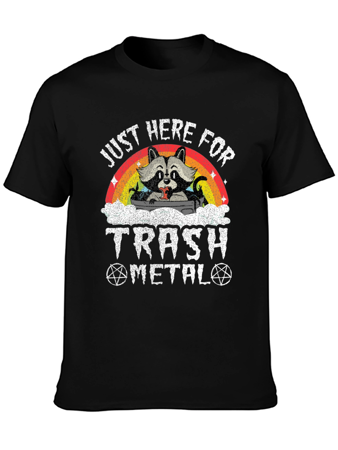 Trash Metal Raccoon T-Shirt