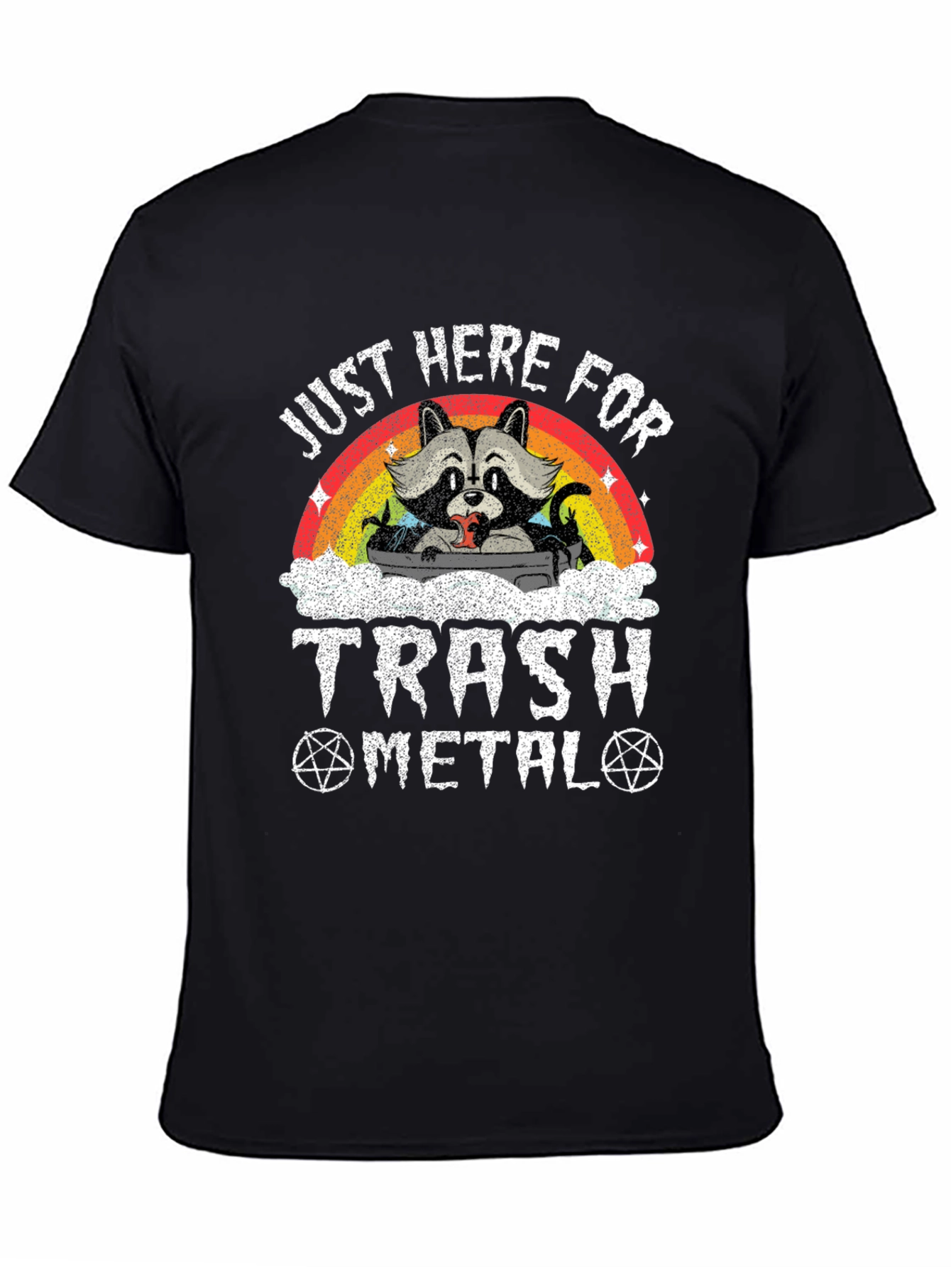 Trash Metal Raccoon T-Shirt