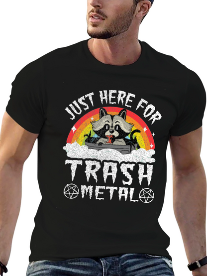Trash Metal Raccoon T-Shirt