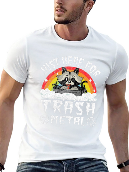 Trash Metal Raccoon T-Shirt