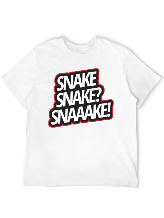 Snake? SNAKE! Funny Graphic Tee