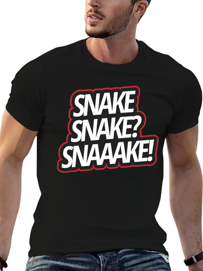 Snake? SNAKE! Funny Graphic Tee