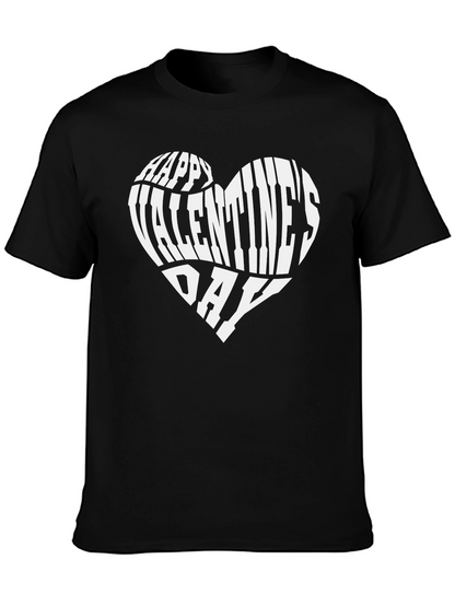 Happy Valentines Day Heart Graphic T-Shirt