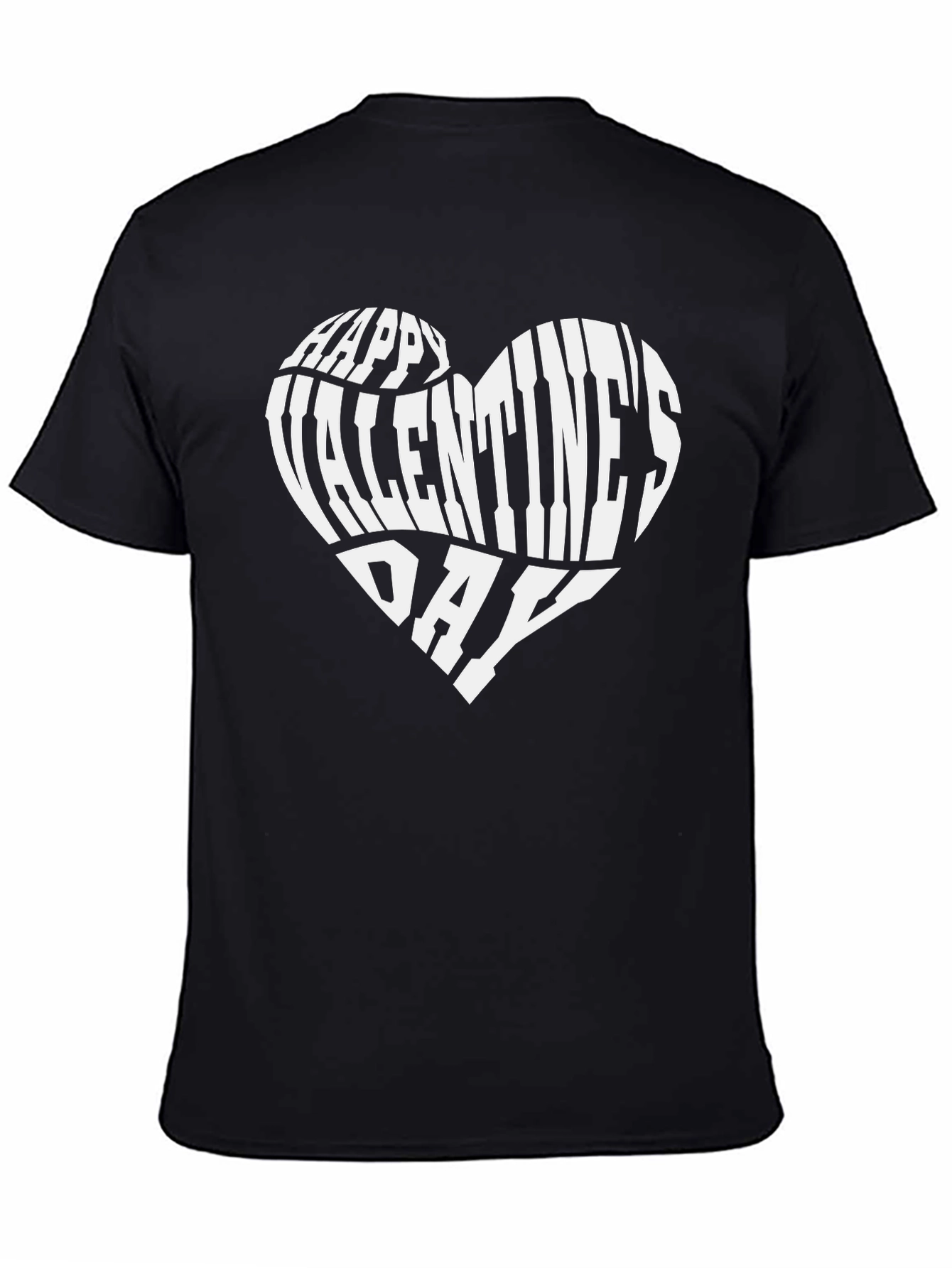 Happy Valentines Day Heart Graphic T-Shirt