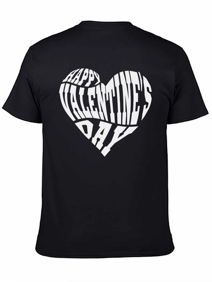 Happy Valentines Day Heart Graphic T-Shirt