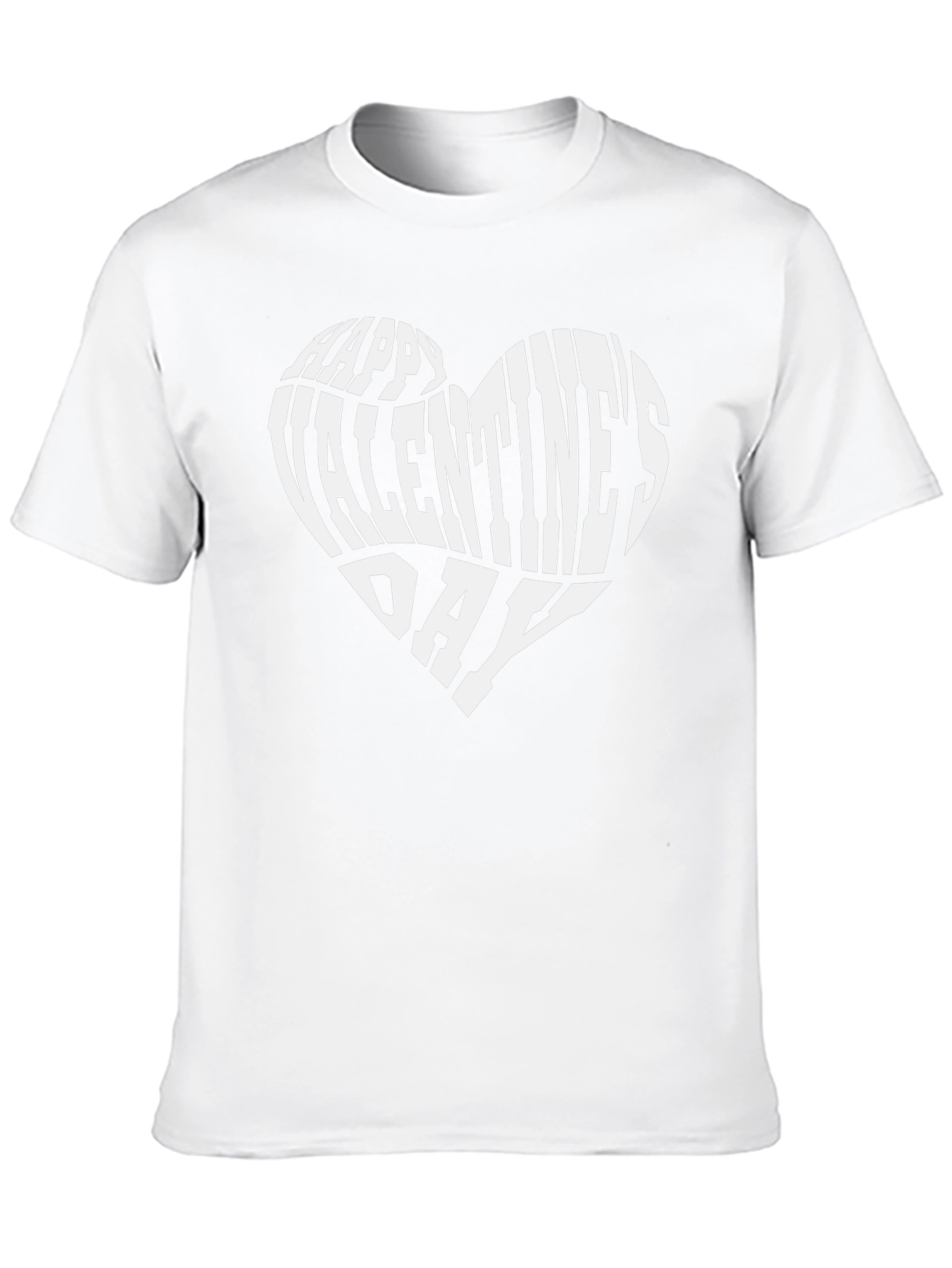 Happy Valentines Day Heart Graphic T-Shirt
