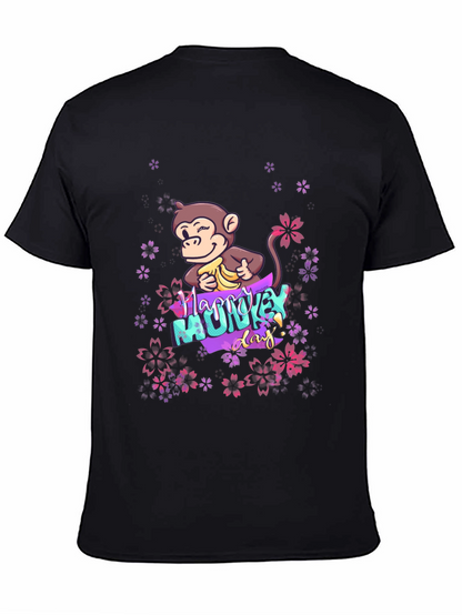 Happy Monkey Day Graphic T-Shirt