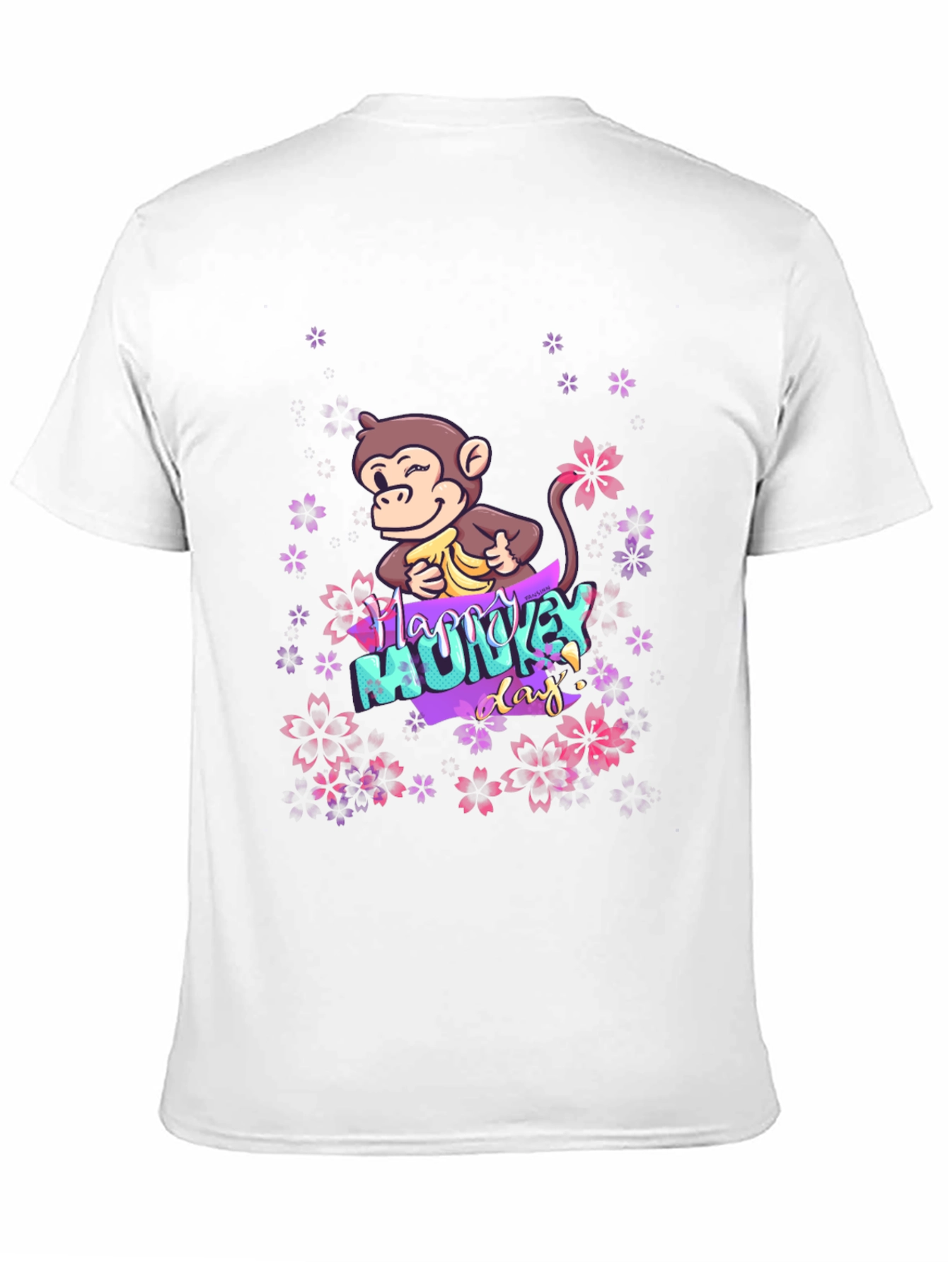 Happy Monkey Day Graphic T-Shirt
