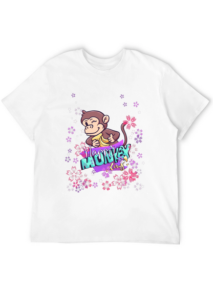 Happy Monkey Day Graphic T-Shirt