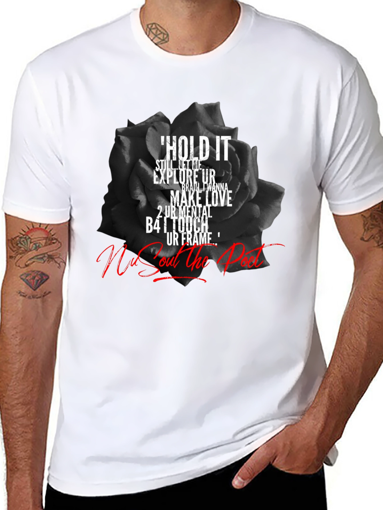 Nu Soul the Poet Graphic T-Shirt