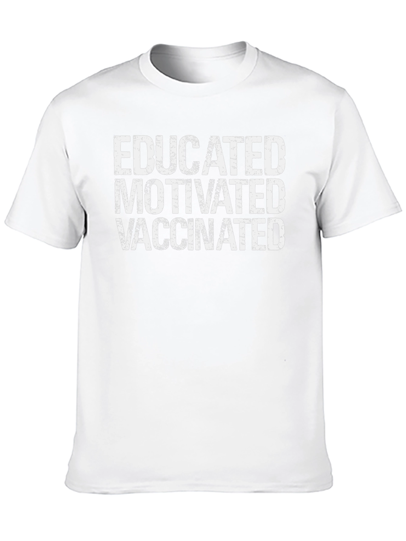 Educated Motivated Vaccinated Graphic Tee