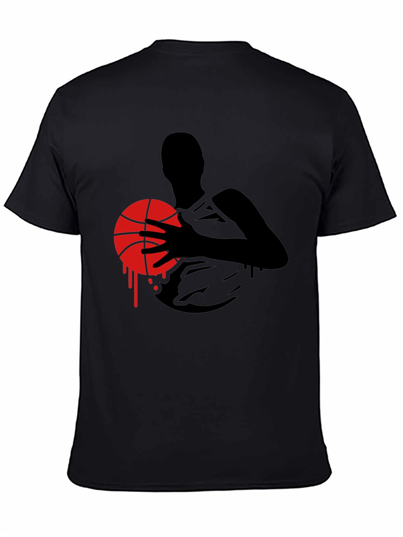 Basketball Silhouette Graphic Tee