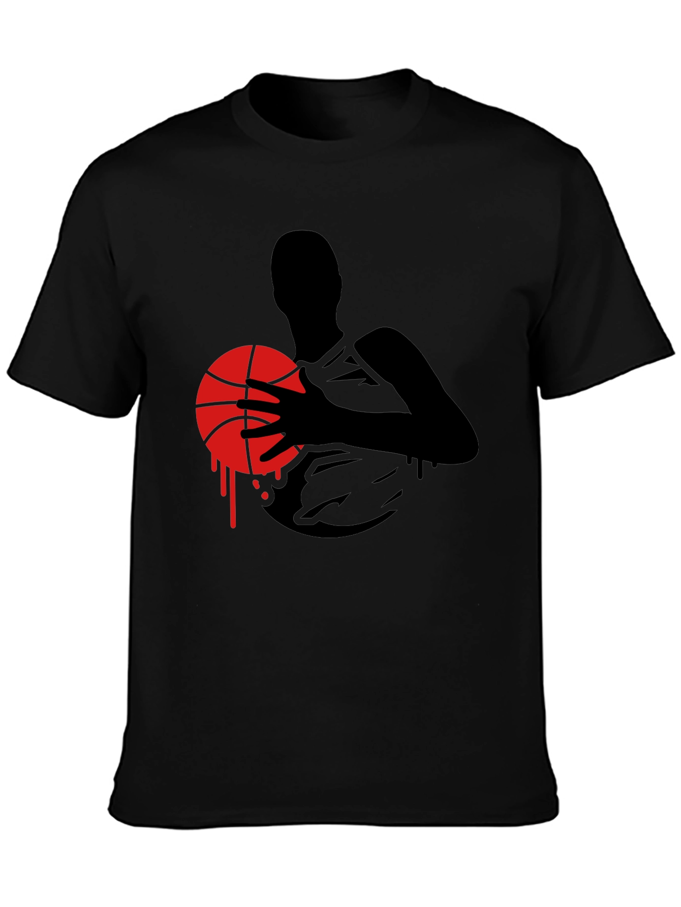 Basketball Silhouette Graphic Tee