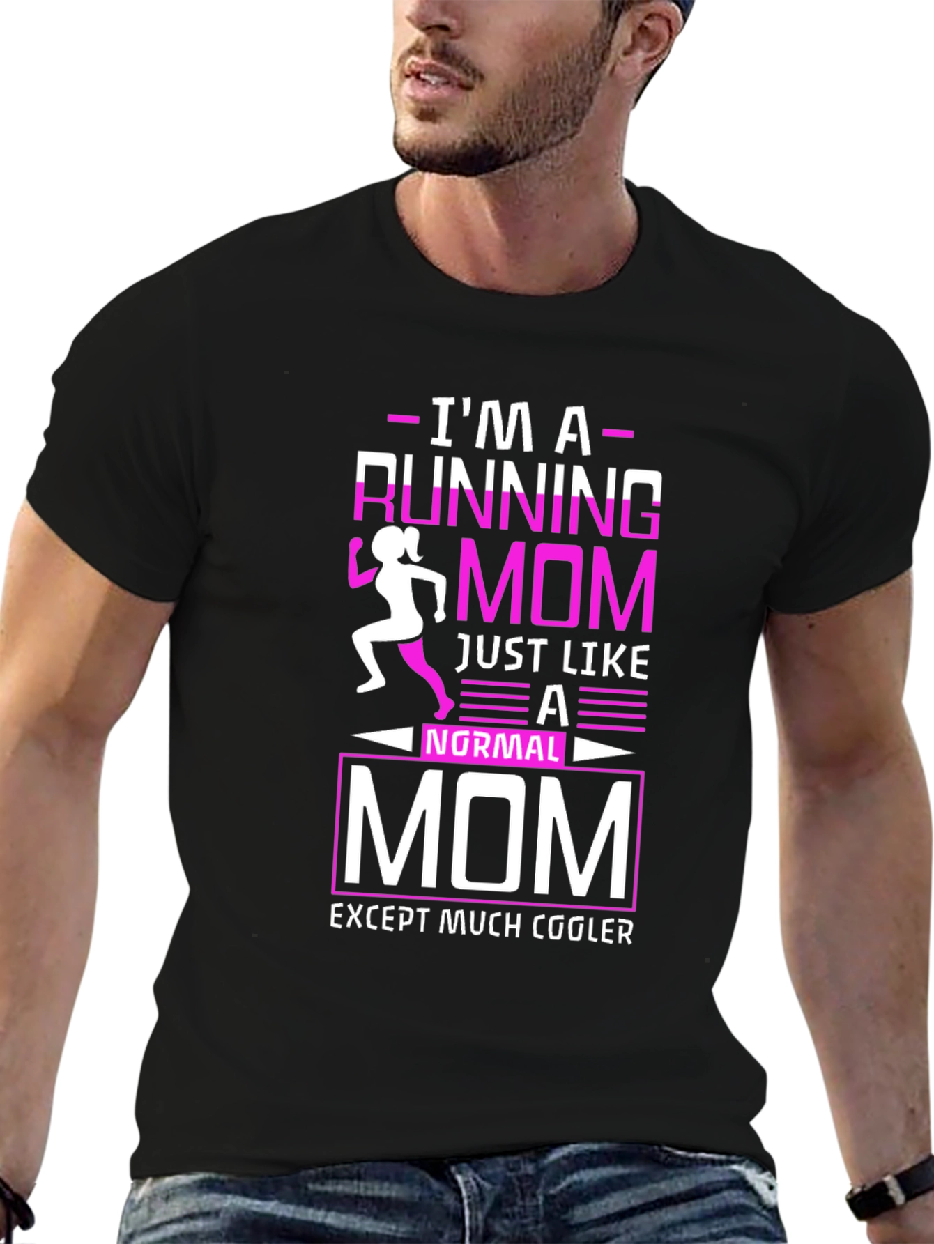 Running Mom T-Shirt - Cool Mothers Run