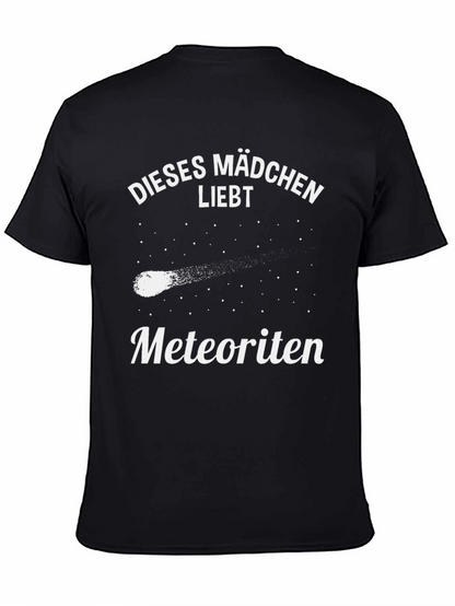 Dieses Mädchen Liebt Meteoriten Graphic T-Shirt