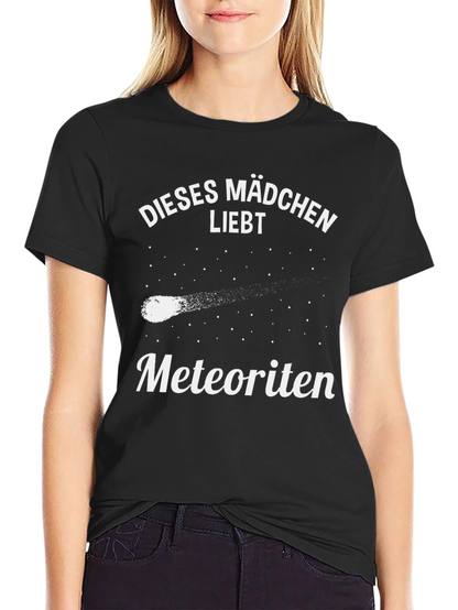 Dieses Mädchen Liebt Meteoriten Graphic T-Shirt